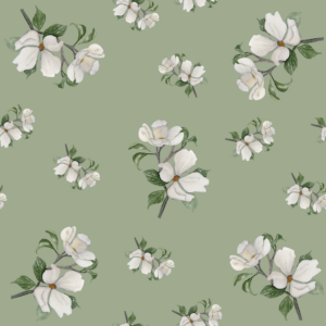 Studio Reta magnolia green furoshiki