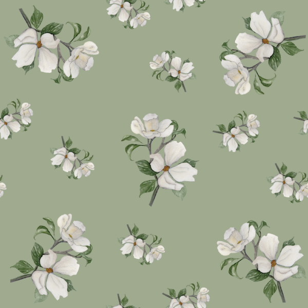 Studio Reta magnolia green furoshiki